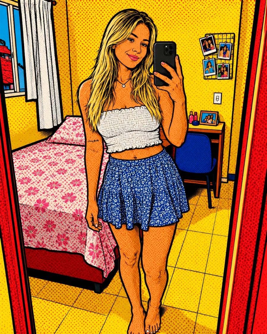 Resultado feminino em POP ART